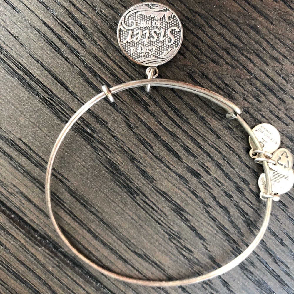 Silver Alex and Ani bracelet